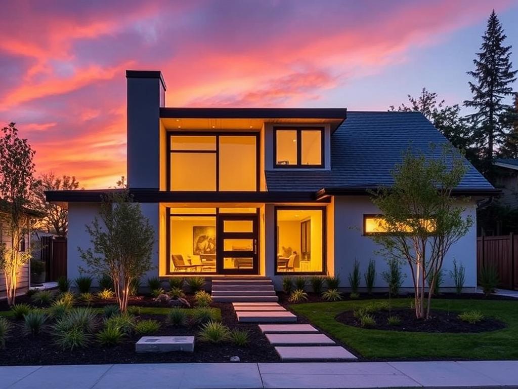 Modern Energy-Efficient Home